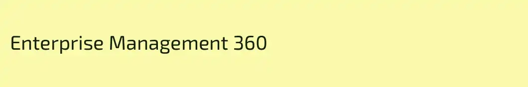 Enterprise Management 360